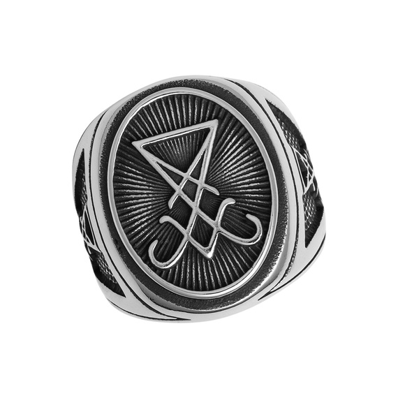 pierścień LUCIFER'S SIGN