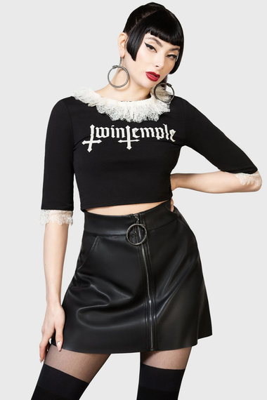 bluzka damska KILLSTAR / TWIN TEMPLE - HEXEN, USZKODZONA