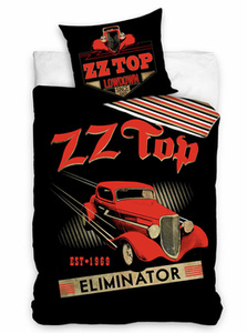 komplet pościelowy ZZ TOP - ELIMINATOR, kołdra (160*200) + poduszka (70*80)