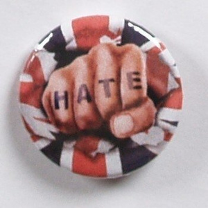 przypinka HATE