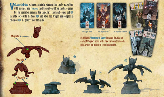 dodatek WELCOME TO DYING do gry planszowej FROM THE OTHER SIDE - AN ADVENTURE WITH BLIND GUARDIAN