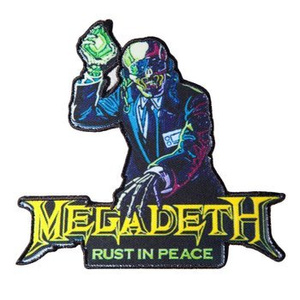 naszywka termiczna MEGADETH - RUST IN PEACE