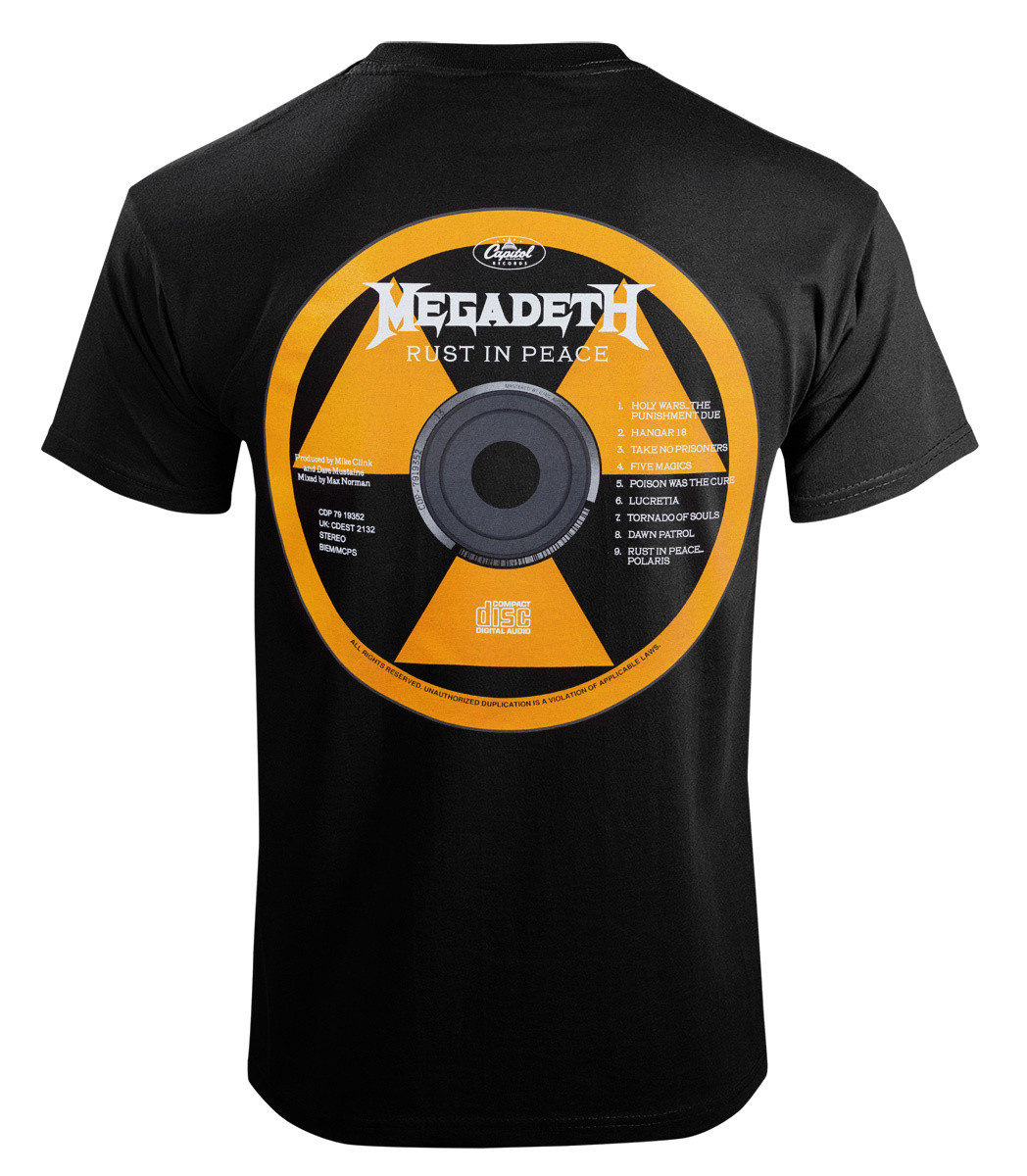 トップス MEGADETH 2004 RUST IN PEACE anvil XL トップス MEGADETH 2004 RUST IN PEACE anvil XL トップス