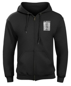 bluza JOY DIVISION - UNKNOWN PLEASURES rozpinana, z kapturem, USZKODZONA