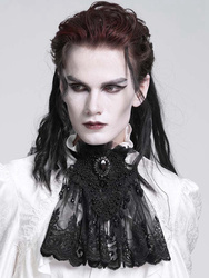 krawat DEVIL FASHION - BLACK GOTHIC RETRO 