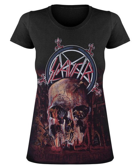 bluzka damska SLAYER - SOUTH OF HEAVEN
