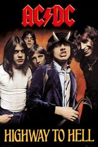 plakat AC/DC - HIGHWAY TO HELL