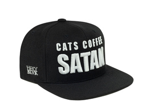 czapka HOLY BLVK - CATS COFFEE SATAN