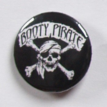 przypinka BOOTY PIRATE