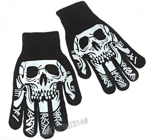 rękawiczki SKULL 