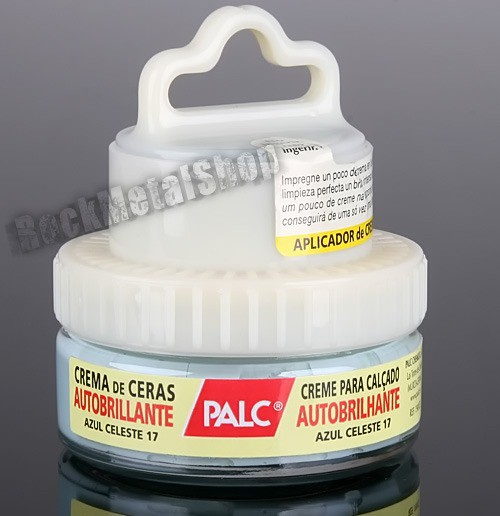 samopołyskowy krem z aplikatorem PALC kolor jasny błękit (pa01)