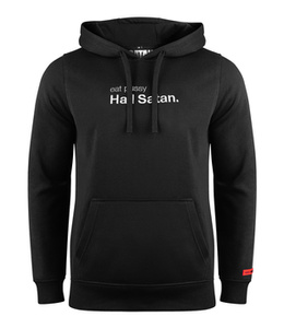 bluza HOLY BLVK - EAT PUSSY HAIL SATAN, kangurka z kapturem