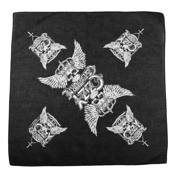 bandana OZZY OSBOURNE - SKULL & WINGS 