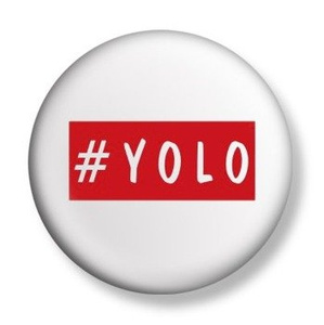 przypinka #YOLO Ø25mm