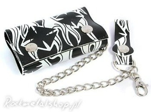 portfel SKULL & IRON CROSS Rock Rebel