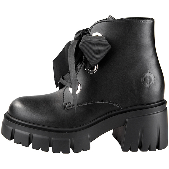 botki damskie ALTERCORE czarne (ANASTASIA VEGAN BLACK)