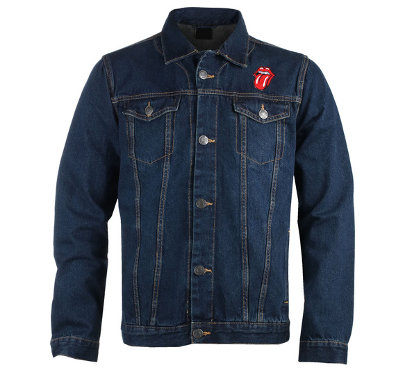 kurtka THE ROLLING STONES - TONGUE DENIM JACKET