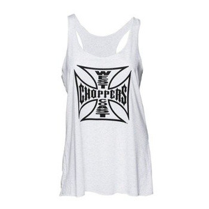 bluzka damska WEST COAST CHOPPERS - OG CROSS RACERBACK, na ramiączkach