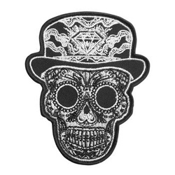 naszywka termiczna SKULL 9