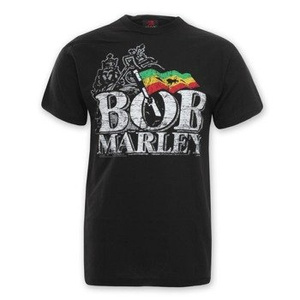 koszulka BOB MARLEY -  DISTRESSED LOGO
