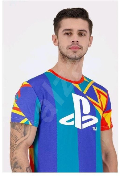 koszulka PLAYSTATION - HOMME AOP