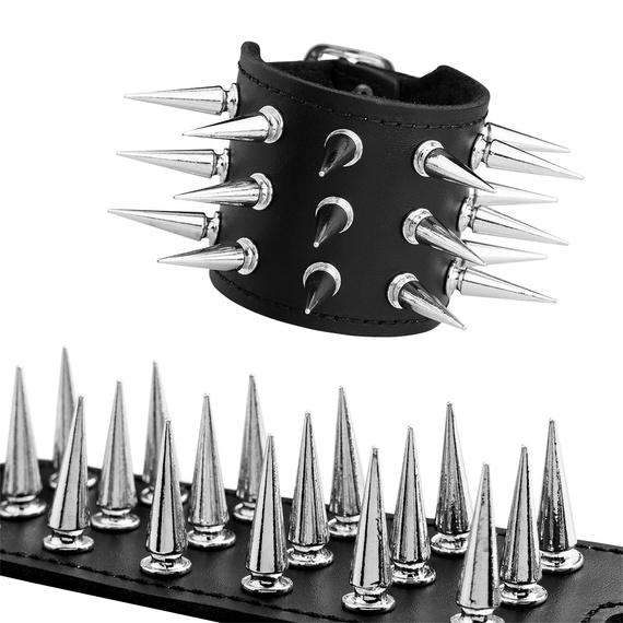 pieszczocha z ćwiekami 3-rzędowa SPIKE 3cm 