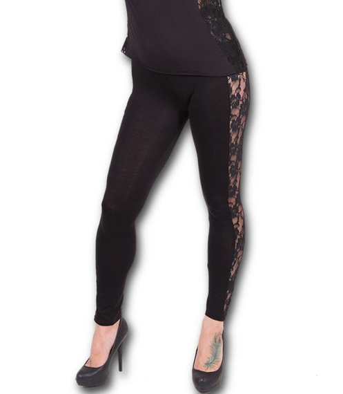 legginsy SPIRAL - ROSE LACE