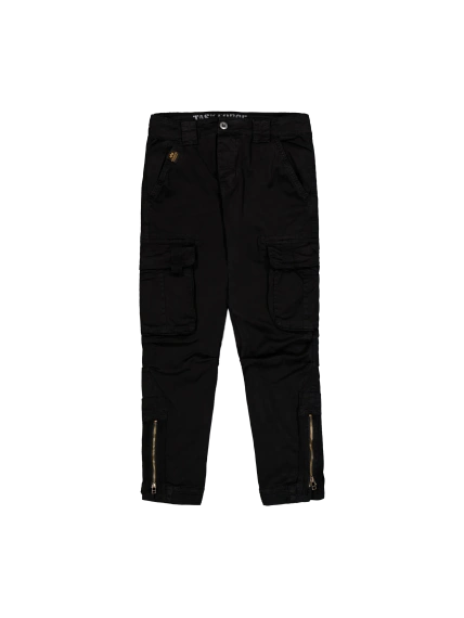 spodnie bojówki ALPHA INDUSTRIES - TASK FORCE PANT BLACK