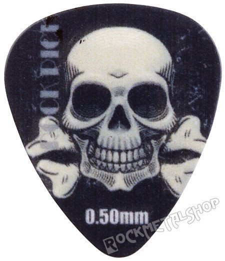 kostka gitarowa ROCK PICK - SKULL SMILE