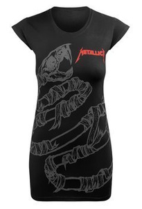 bluzka damska METALLICA tunika