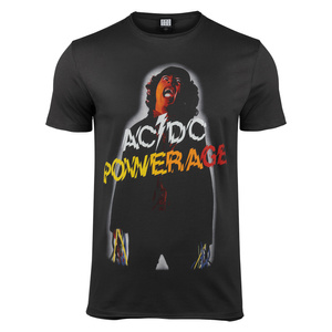 koszulka AC/DC - POWERAGE ciemnoszara