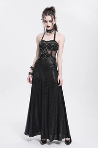 suknia DEVIL FASHION - BLACK SEXY GOTHIC PUNK