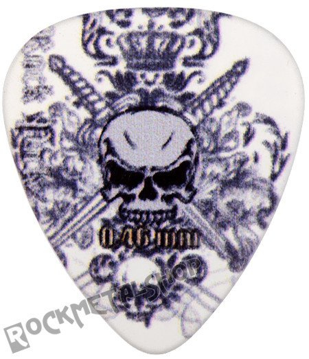 kostka gitarowa ROCK PICK - ROYAL SKULL