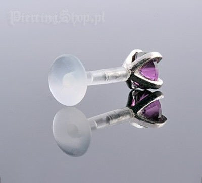 kolczyk do chrząstki TRAGUS LABRET JET RO