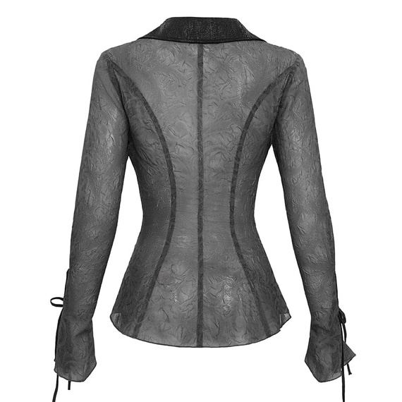 koszula damska DEVIL FASHION - GREY GOTHIC 
