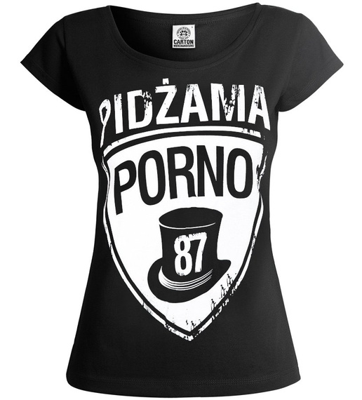 bluzka damska PIDŻAMA PORNO - 87 black