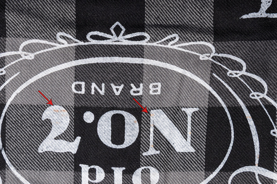koszula JACK DANIELS - WOVEN LOGO, USZKODZONA