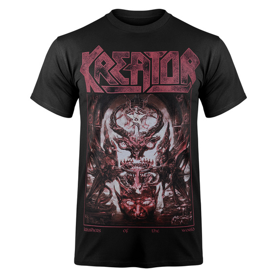 koszulka KREATOR - KRUSHERS OF THE WORLD TRACKLIST