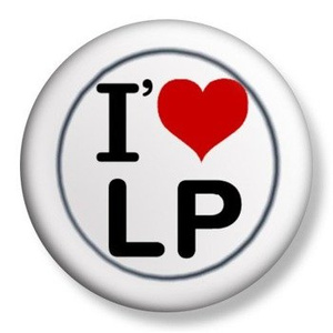 przypinka I LOVE LONG PLAY Ø38mm