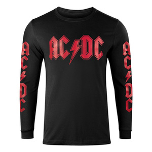 longsleeve AC/DC - LOGO, USZKODZONY
