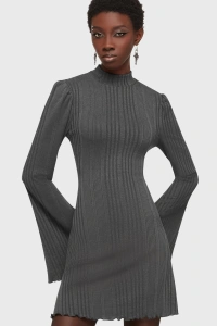 sukienka KILLSTAR - OF THE BLADE (GREY)