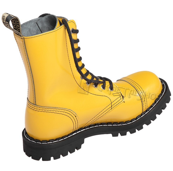 glany STEEL - FULL YELLOW (10 dziurek)