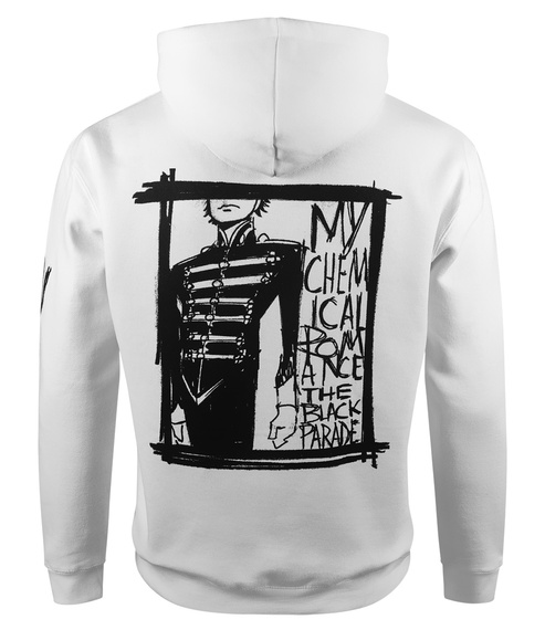 bluza MY CHEMICAL ROMANCE - XV MARCHING FRAME, kangurka z kapturem, USZKODZONA