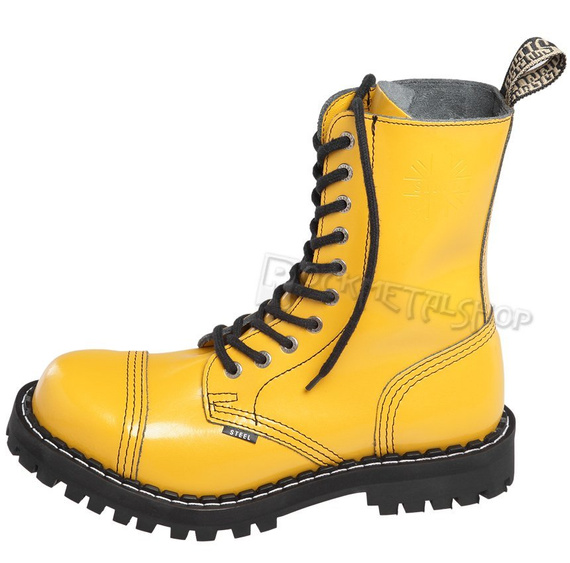 glany STEEL - FULL YELLOW (10 dziurek)