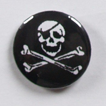 przypinka JOLLY ROGER