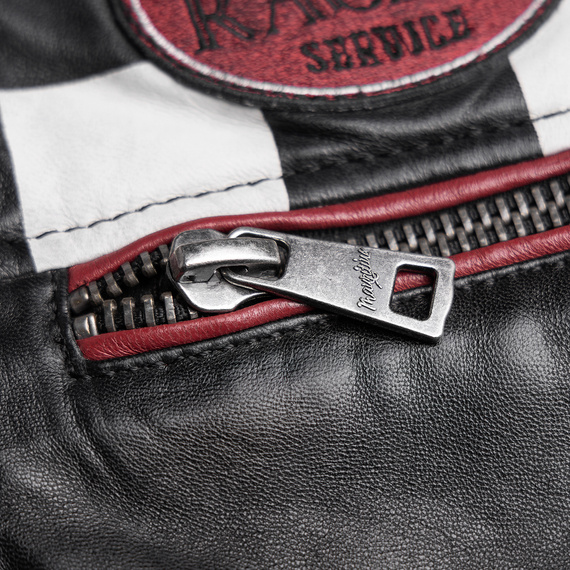 kurtka skórzana MMFYNN SF MEN RACER BLACK