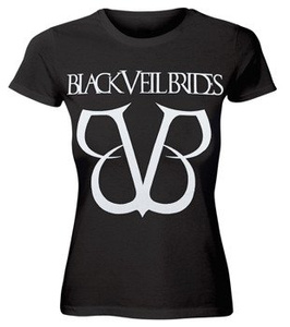 bluzka damska BLACK VEIL BRIDES - LOGO