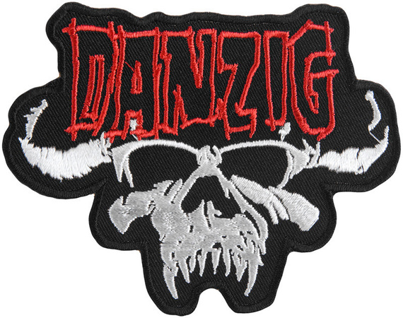 naszywka termiczna DANZIG -SKULL