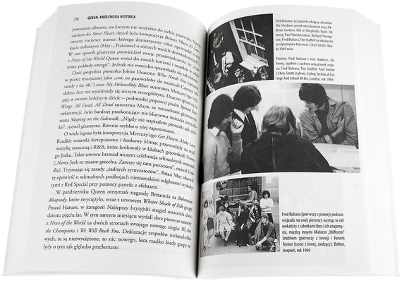 książka QUEEN - KRÓLEWSKA HISTORIA  autor: Mark Blake, wyd.III