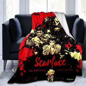 narzuta/koc SCARFACE - SAY HELLO TO MY...